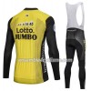 Tenue Maillot M/L + Collant à Bretelles 2018 LottoNL-Jumbo N001